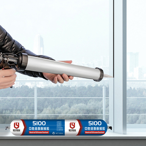 Mẫu Miễn Phí Trắng Mờ Màu Đen Xây Dựng Sử Dụng Trung Tính Mục Đích Chung Gp <span class=keywords><strong>Silicone</strong></span> Sealant Nhà Máy Giá Rẻ Giá - Product Image 5