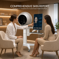 Analyseur de peau 3D intelligent à IA, Scanner facial, Machine d'analyse cutanée 3D, Analyseur de visage 3D à IA