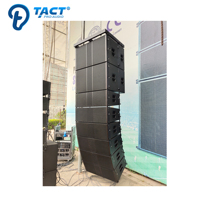 Système de sonorisation professionnel TACT PRO AUDIO à double haut-parleur Line Array de 10 pouces, 500W/800W, 50Hz-20kHz, pour scène extérieure - Vente flash