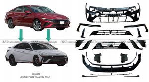 Parachoques Delantero Tipo N de Material PP de Lujo EPR 2023-2024 para Elantra/Avante (CN7) (Facelift) con Fácil Instalación - Product Image 3