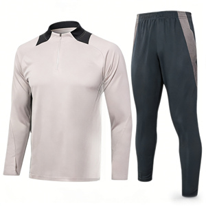 Uniforme de Entrenamiento París 2024 con Logotipo Personalizado, Conjunto Deportivo de Fútbol para Hombre, Transpirable, Antibacterial, de Secado Rápido, Venta al Por Mayor - Product Image 1