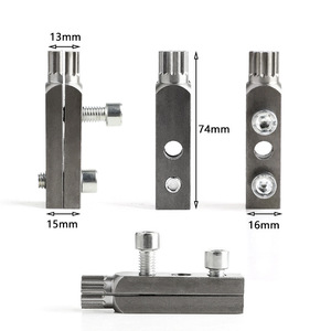 Herramienta de acero de 4 y 6 pulgadas para remover roscas rotas de válvulas angulares de grifos, para reparación de tuberías de agua en el hogar - Product Image 4