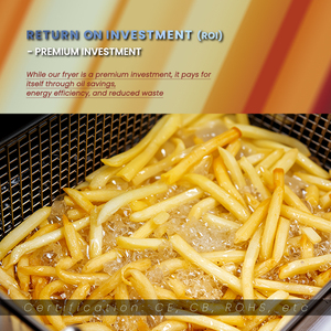 Fritadeira a Gás de Alta Performance com Proteção Térmica Série 700, com Armário de Armazenamento - Product Image 5