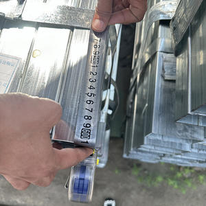 Китайский производитель, конкурентоспособная цена, горячая оцинкованная стальная квадратная прямоугольная труба 40x40 мм 120x120 мм - Product Image 5