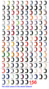 Tschick нейлоновый спортивный ремешок для Apple Watch 49 мм браслет IWatch S10 9 8 7 6 5 4 <span class=keywords><strong>3</strong></span> Se2 ультра <span class=keywords><strong>2</strong></span> 46 мм 45 мм 44 мм 41 мм 42 мм 46 мм 46 мм - Product Image 2