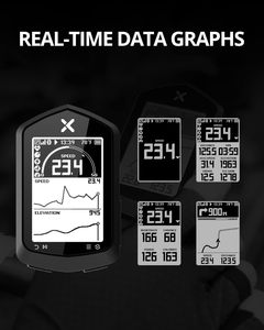 Ordinateur de vélo GPS XOSS NAV avec écran LCD de 2,4 pouces, rétroéclairage automatique, sans fil, compteur de vitesse/kilométrage Ant+, étanche IPX7, compatible avec tous les vélos - Product Image 5