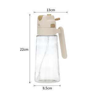 Bottiglia in Vetro Trasparente da 680ml <span class=keywords><strong>per</strong></span> <span class=keywords><strong>Olio</strong></span> <span class=keywords><strong>d</strong></span>'<span class=keywords><strong>Oliva</strong></span> con Manico, <span class=keywords><strong>per</strong></span> Cucina Domestica, Contenitore <span class=keywords><strong>per</strong></span> Salse, Dispenser <span class=keywords><strong>per</strong></span> <span class=keywords><strong>Olio</strong></span> - Product Image 4