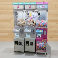 Machine à griffes de style boutique, garantie de qualité, mini-machine à griffes pour poupées, mini-grue à griffes transparente, machine à poupées mince pour enfants