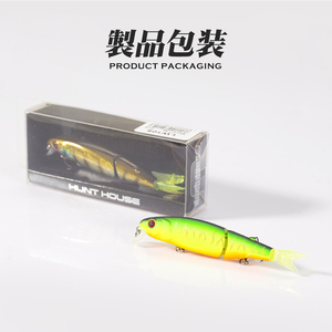 Señuelo de Pesca Articulado de <span class=keywords><strong>2</strong></span> Secciones, 90mm, 7.4g, Hundimiento Lento, con Cola Suave, Cebo Duro Realista para Trucha, Lubina, Lucio y Perca - Product Image 6