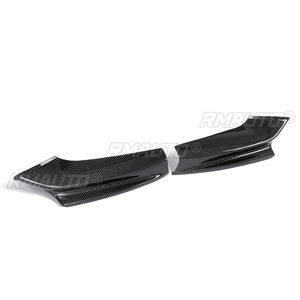 Divisor de Parachoques Delantero de Fibra de Carbono Real para BMW F10 Serie 5 535i 528i M Sport Sedán 2011-2016 - Product Image 4