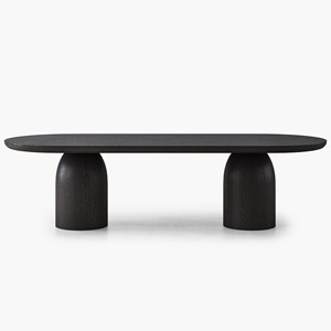 Meubles de salle à manger en bois de <span class=keywords><strong>haute</strong></span> qualité, <span class=keywords><strong>table</strong></span> rectangulaire en chêne de luxe - Product Image 3