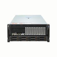 Boîtier GPU 5U 8 baies à alimentation redondante et échangeable à chaud pour l'arithmétique de l'intelligence artificielle (IA)