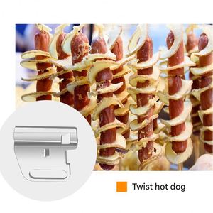 Cortador de Patatas Multifuncional 3 en 1, Cortador Eléctrico de Patatas Fritas en Espiral, Máquina para Cortar Patatas Tornado y Hot Dogs - Product Image 4