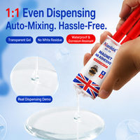 Lem Epoxy Nianlida 50ml, Perekat Magnet, Perekat Epoxy untuk Pemasangan Magnet, Bebas Pelarut, Tidak Berbau, Pengerasan Suhu Ruangan
