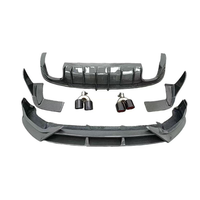 Kit carrosserie en fibre de carbone YICKU très vendu pour Audi Q5/Q5L/SQ5 - Lame avant/diffuseur arrière avec amélioration du système d'échappement