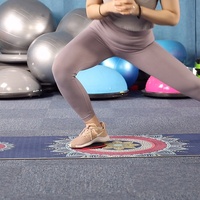 Planche de Pilates et de Yoga EVA pour usage domestique, équipement de gym, emballage motif dessin animé, nouvelle vente chaude