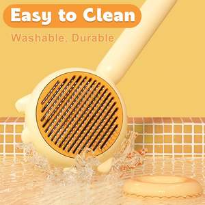 Peine para mascotas Peine para gatos Flotador Limpieza para el cabello Limpieza Masaje Peine integrado - Product Image 5