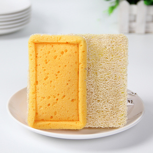 Esponja ecológica para limpieza <span class=keywords><strong>de</strong></span> platos <span class=keywords><strong>de</strong></span> cocina, esponja <span class=keywords><strong>de</strong></span> lufa, fibra <span class=keywords><strong>Luffa</strong></span>, <span class=keywords><strong>estropajo</strong></span> para limpieza del hogar, material verde natural <span class=keywords><strong>de</strong></span> doble efecto - Product Image 3
