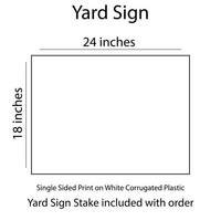 Enseigne de cour d'anniversaire pour enfants personnalisée Enjeux Corigated Happy Birthday Letters Number H-Frame Plastic Sheets Custom Yard Sign