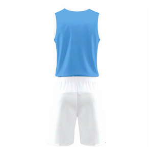 Ensemble de maillots de basket-ball personnalisés de haute qualité pour hommes, logo personnalisé, impression par sublimation, polyester, ensemble uniforme de sport - Product Image 3