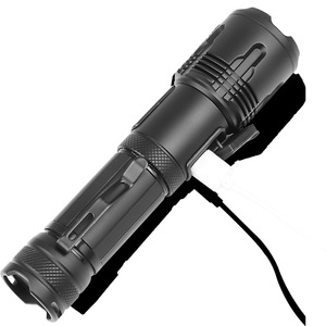 Linterna de alta potencia XHP99, luz táctica LED recargable de 5 modos con clip para bolígrafo y cabezal de ataque - Product Image 4