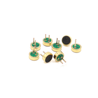 Microphone à condensateur électret omnidirectionnel 4015 de remplacement pour écouteurs, 4 * 1,5 mm, SMT, pour casque audio