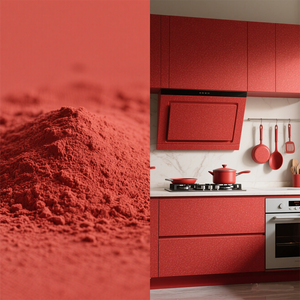 RAL màu sắc phản chiếu kim loại hiệu ứng bạc sáng bóng phát ra tia lửa nhiệt bột lớp phủ - Product Image 4