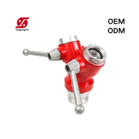 Vente directe usine : Robinet de distribution eau/incendie à boisseau sphérique avec raccords BS – Équipement et accessoires incendie