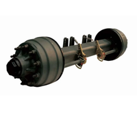 Kit d'essieu en acier de 15 tonnes haute performance pour camions et semi-remorques, essieu de remorque américain, fourni directement par l'usine