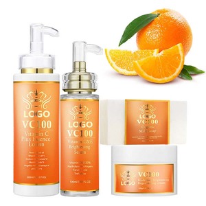 Cuidado Diario de la Piel, Suero de Vitamina <span class=keywords><strong>C</strong></span> 100% Puro y Natural, Crema Facial Antienvejecimiento, Iluminadora, Set de Cuidado de la Piel 4 en 1 (nuevo) para Piel Africana - Product Image 3