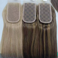 Perruque 100% Cheveux Humains Remy, Base en Soie 2x6 4x4 5x5, Topper Intégré en Dentelle de Haute Qualité pour Femmes