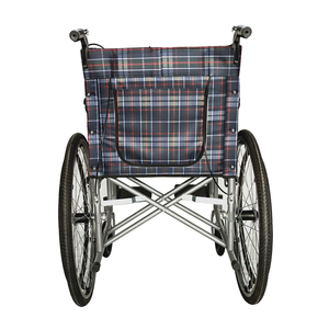 Plaid rojo con silla de ruedas con el <span class=keywords><strong>tocador</strong></span> <span class=keywords><strong>para</strong></span> personas mayores - Product Image 3