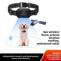 Kabelloses Intelligentes Elektronisches Haustierzaun-System Hundetrainingshalsband Outdoor Wasserdichtes GPS Anti-Bell-Gerät