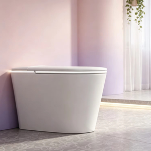 Toilette intelligente de haute technologie au design qatari avec télécommande, siège chauffant et lumière nocturne - Toilette connectée pour la maison intelligente - Product Image 1