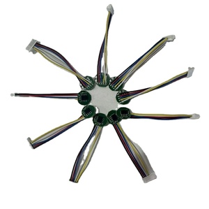 Elektronik PCB Montajı JST PH 2.0mm 8 pin Dişi Adaptör Kablo Demeti Montajı PTFE İzolasyonlu PVC Kılıflı 12V - Product Image 4