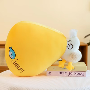 Peluche super douce Greedy Pelican pour le commerce extérieur, ODM, Toy Story, créative, amusante, grande bouche, 31-50cm, unisexe, pour le sommeil et le confort - Product Image 6