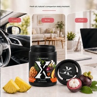 Désodorisant de voiture solide aux huiles essentielles, parfum longue durée pour voiture, baume aromathérapeutique désodorisant pour l'intérieur de la voiture