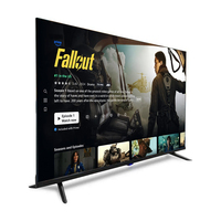 Téléviseur intelligent 8K 85/100/110 pouces Ultra-Large QLED HDR Android avec Wi-Fi et ports USB Noir Téléviseur pour hôtel Quad-Core Google TV