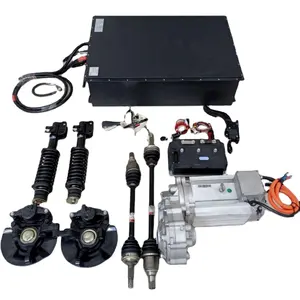 7.5kw 72v moteur électrique pur alimentation du moteur de voiture électrique kit de conversion complet du système d'entraînement moteur à induction ca