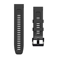 Tali Jam Tangan Silikon Resmi 22mm 26mm Quick Fit untuk Garmin Watch Band Fenix 7X Pro Forerunner 965
