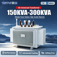 Transformateur immergé dans l'huile triphasé haute tension pour extérieur, sortie 480V, certifié CE IEC GOST, bobinage cuivre/aluminium pour