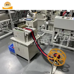 Nylon Compound Ribbon Cutting Machine Polyester Flat Webbing Lifting Sling Automatic Webbing Tape Cutting Machine