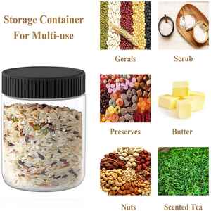 Bouteille d'emballage en plastique de 300 ml en gros avec couvercle à vis, bocaux de qualité alimentaire pour fruits secs - Product Image 4