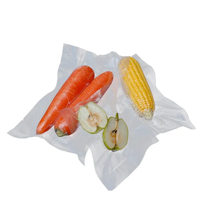 Custom transparent clear plastic vacuum sealer bags for food
