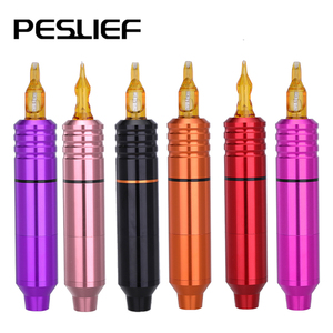 Penna nera della macchina del tatuaggio di Kingkong con il motore regolabile a basso rumore della corsa di 3.0mm 9v per la fabbrica di arte del corpo del tatuaggio all'ingrosso personalizzato - Product Image 1