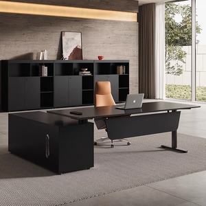<span class=keywords><strong>Bureau</strong></span> de direction moderne modulaire convertible en bois, réglable en hauteur électriquement, pour le travail assis-debout, mobilier de <span class=keywords><strong>bureau</strong></span> et de maison en PVC - Product Image 1