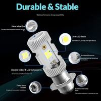 Nouveau phare de moto XTX à griffe unique, ampoule double face intégrée, LED haute luminosité 6000K 12V 25W 3000 Lumens, pour modification
