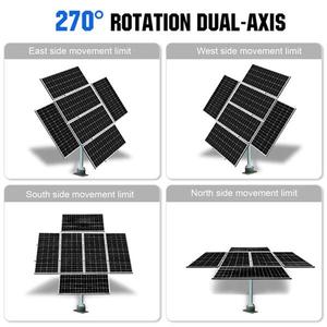 Sistema de Seguimiento Solar Fotovoltaico de Doble Eje SMARAAD, Certificado ISO9001, Garantía de 10 Años, OEM, Carga de Viento de 18 m/s, Carga de Nieve de 1.4 kN/m - Product Image 6