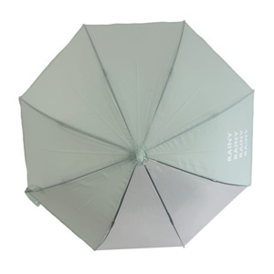 Parapluie droit de style campagnard à 6 baleines avec poignée en J, long, en fibre de verre, multifonction, pour enfants - Cadeaux publicitaires - Product Image 2