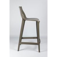 1er Choix Options H 66 Mahi Mahi Couleur Boue Tabouret de Cuisine en Polypropylène Modèle MMPPC00F